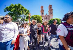 Félix Salgado impulsa el voto por Morena en Taxco de Alarcón