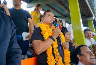 Félix Salgado destaca la tolerancia de Morena hacia el pueblo.