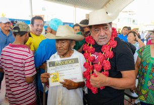 Félix Salgado convoca a seguir luchando en Marquelia por la 4T