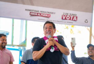 Félix Salgado destaca el carácter de la 4T en la Costa Chica