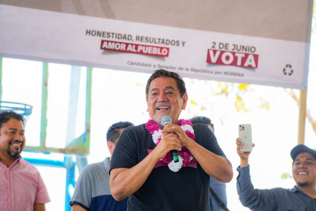 Félix Salgado destaca el carácter de la 4T en la Costa Chica