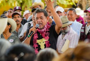 Llama Félix Salgado a lograr el Plan C en urnas