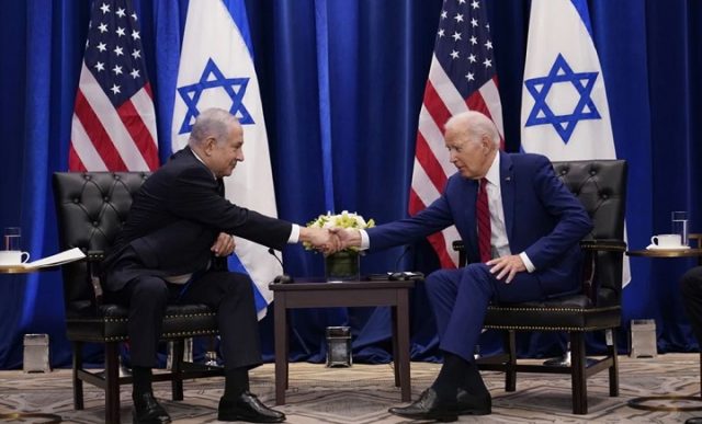 Biden y Netanyahu discuten la entrega de ayuda en Gaza