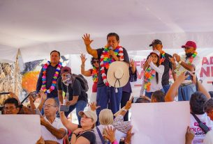 Félix Salgado subraya la fortaleza de Morena durante su campaña