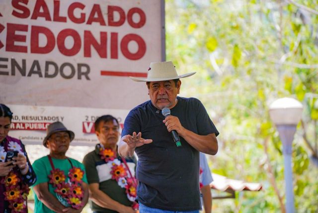 Félix Salgado confía en el triunfo de Morena