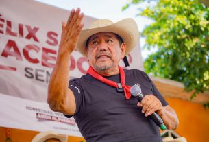 Félix Salgado destaca el Poder del Pueblo en Xalitla