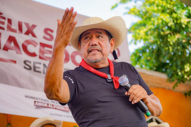 Félix Salgado destaca el Poder del Pueblo en Xalitla