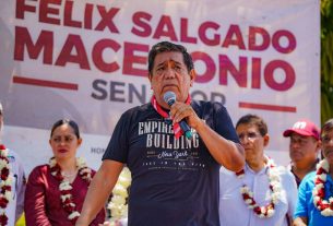 Félix Salgado elogia la participación de Claudia Sheinbaum