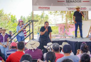 Félix Salgado insta a continuar con la 4T y erradicar la corrupción