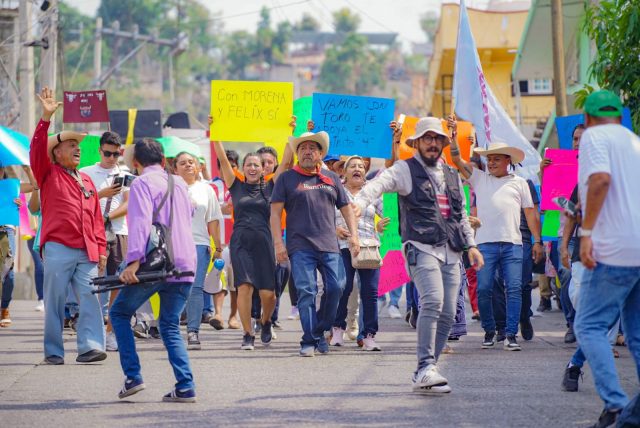 Félix Salgado invita a respaldar su proyecto en Acapulco