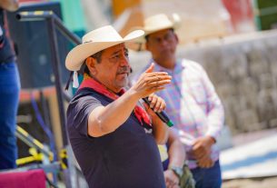 Félix Salgado promueve visita de Claudia Sheinbaum en Acapulco