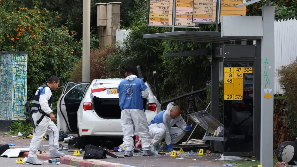 Heridos tras ataque terrorista en centro comercial de Israel