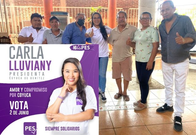 Carla Lluvyani del PES Promete Honestidad en Coyuca de Benítez