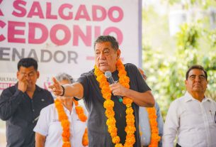 Félix Salgado Celebra el Triunfo de Claudia Sheinbaum