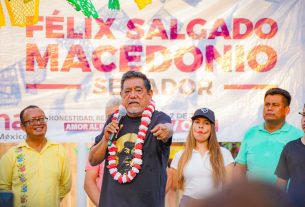 Félix Salgado El pueblo de México no permitirá un fraude
