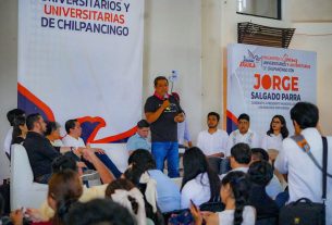 Félix Salgado Los jóvenes son el corazón de la transformación