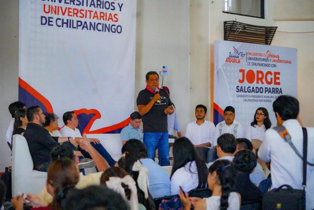 Félix Salgado Los jóvenes son el corazón de la transformación