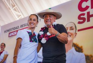 Félix Salgado celebra la llegada de la primer presidenta de México