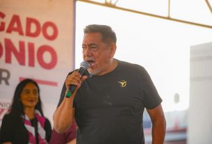 Félix Salgado destaca el apoyo del pueblo a Morena