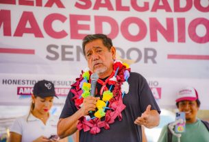 Félix Salgado llama a la Unidad y el voto 5 de 5 para Morena