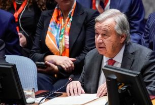 Guterres le dice a Israel que las Órdenes de la CIJ son obligatorias