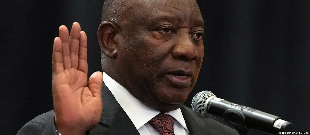 Cyril Ramaphosa es reelegido presidente de Sudáfrica