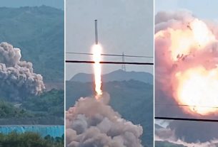 Desastre en prueba del cohete tianlong-3 de Space Pioneer