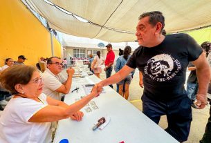 Félix Salgado llama a los ciudadanos a votar en las elecciones