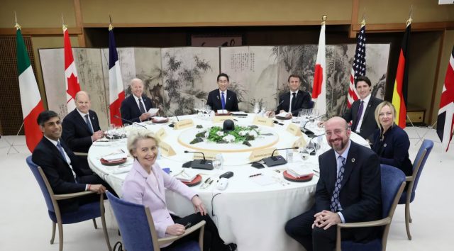 G7 acuerda desembolso de $50,000 millones para apoyo a Ucrania