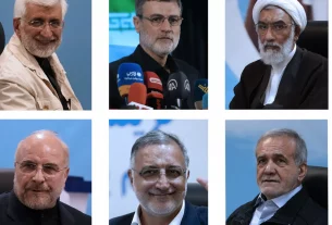 Irán selecciona a 6 candidatos para las elecciones presidenciales