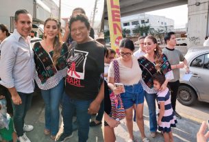 La gobernadora de Guerrero emite su voto sin privilegios