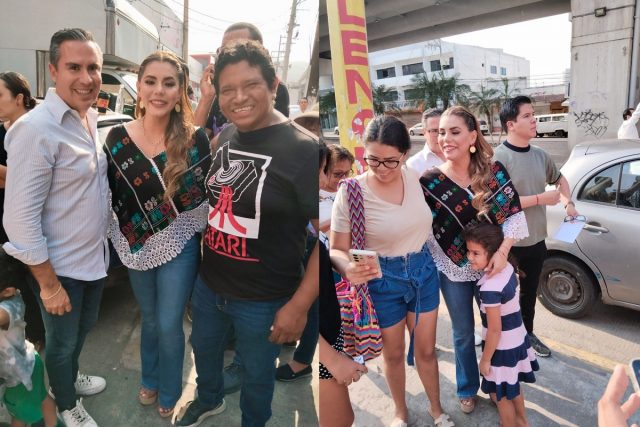 La gobernadora de Guerrero emite su voto sin privilegios