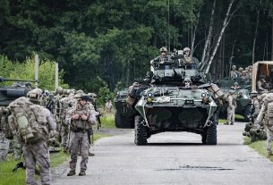 Soldados de la OTAN realizan ejercicios en el Mar Báltico