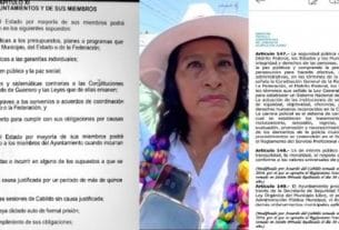 Abelina no tomar protesta