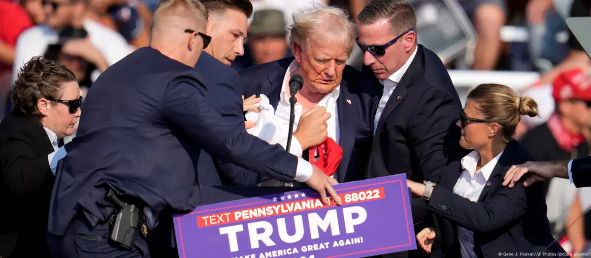Donald Trump Me dispararon con una bala en la oreja