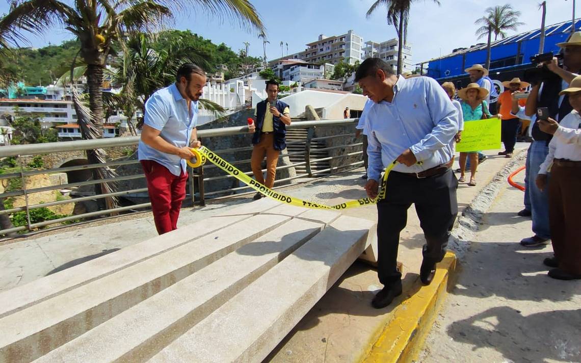 Empresarios clausuran trabajos de la Sedatu en la zona Tradicional