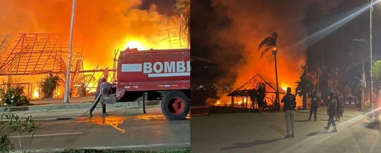 Incendio en Acapulco destruye tres restaurantes - AcaFace