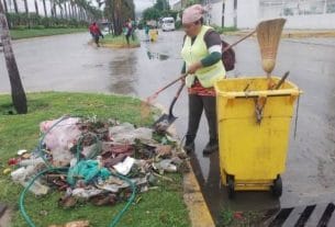 Lluvias provocan encharcamientos en Acapulco