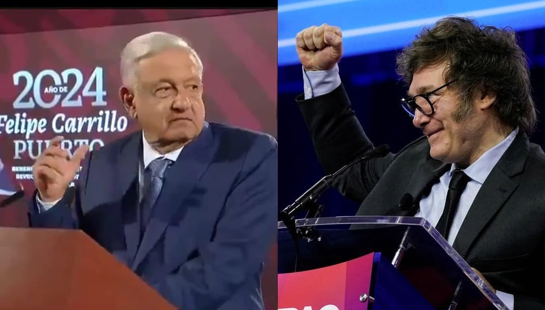 AMLO rechaza encuentro con Milei durante su visita a México