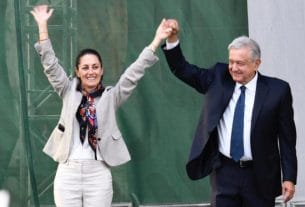 Sheinbaum promete continuar con el legado de AMLO