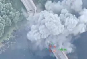 Ucrania destruye puente estratégico en incursión Rusa