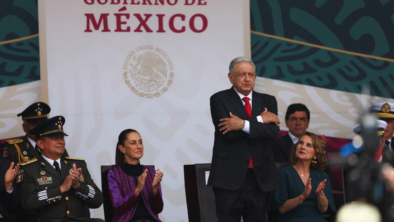 AMLO y su último desfile militar como comandante supremo