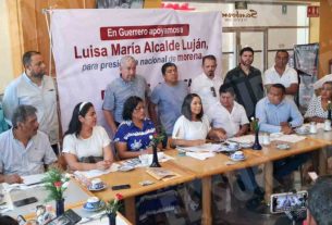 Beatriz Mojica respalda a Luisa María Alcalde para presidir Morena