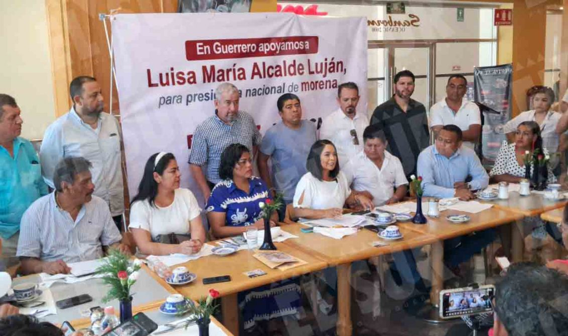 Beatriz Mojica respalda a Luisa María Alcalde para presidir Morena