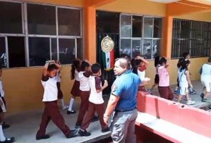 Escuelas y autoridades se suman al Simulacro Nacional 2024