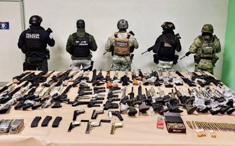 Aumenta en 60% el decomiso de armas rusas en México