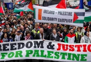 Manifestaciones mundiales en apoyo a Palestina