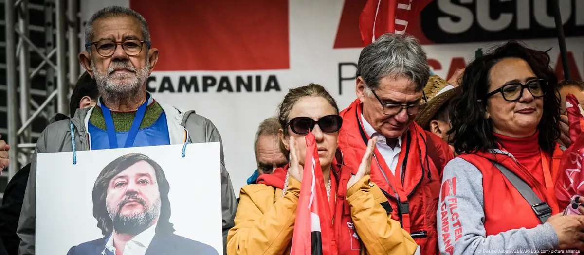 Huelga general en Italia contra los presupuestos de Meloni