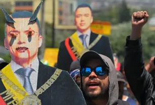 Protesta en Ecuador para exigir salida a crisis energética