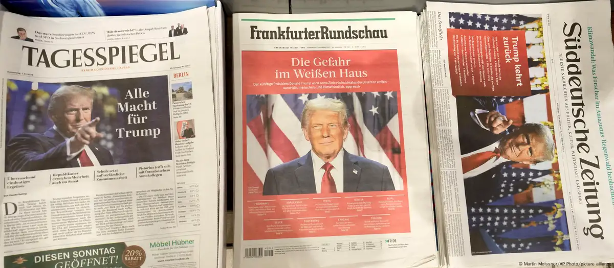 Reacciones en Europa gana Trump y colapsa la coalición